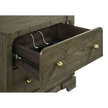 Harbington - Bedroom Set With Upholstered Headboard