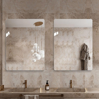 Modern Frameless Bathroom Vanity Mirror