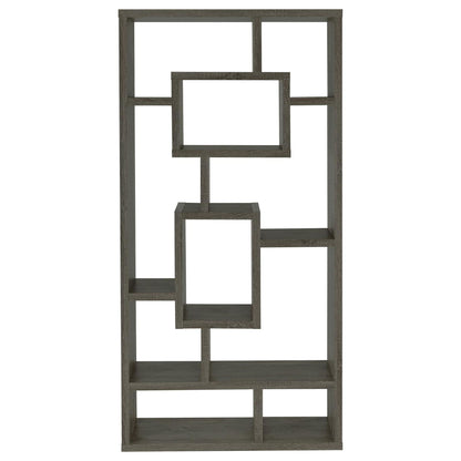 10 Shelf Open Back Bookcase