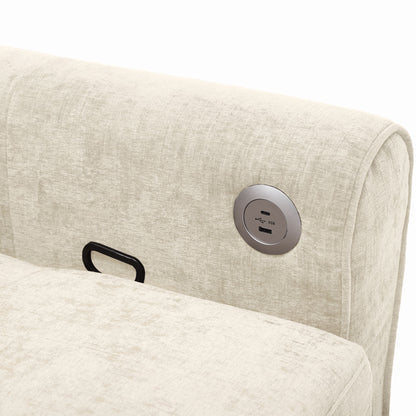 3 Seater Sofa Bed And Reversible Recliner