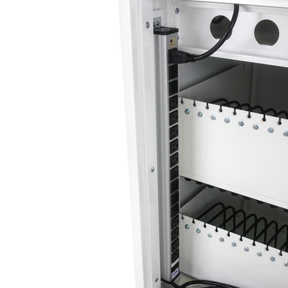 Mobile Charging Cart For Tablets Laptops 35, Device Capacity Matt Metal