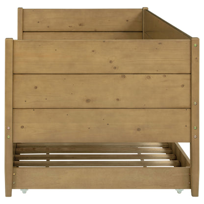Stewart - Twin Daybed With Trundle - Natural