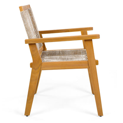 Outdoor Rope Dining Chair (Set of 2)