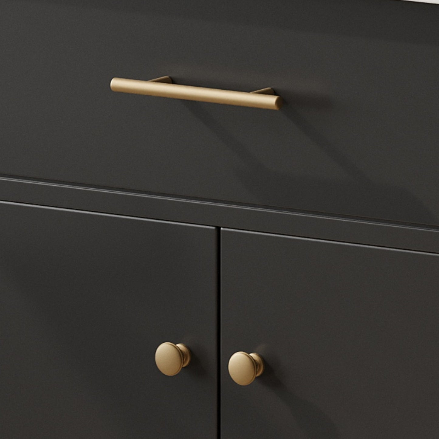 Bathroom Vanity With Sink, Soft Close Doors And Adjustable Shelf