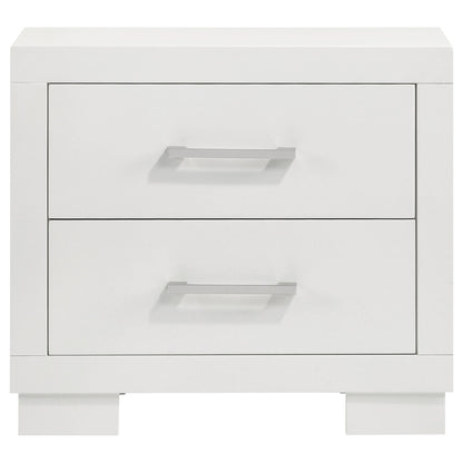 Copper - 2 Drawer Rectangular Nightstand