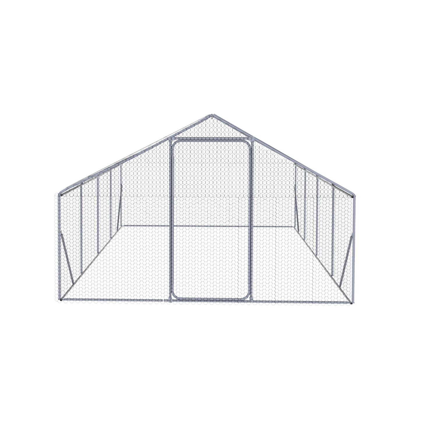 Outdoor Chicken Coop Metal Big Space
