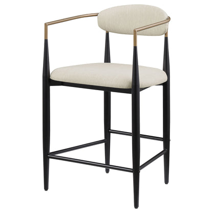Kirkham - Upholstered Counter (Set of 2) - Beige