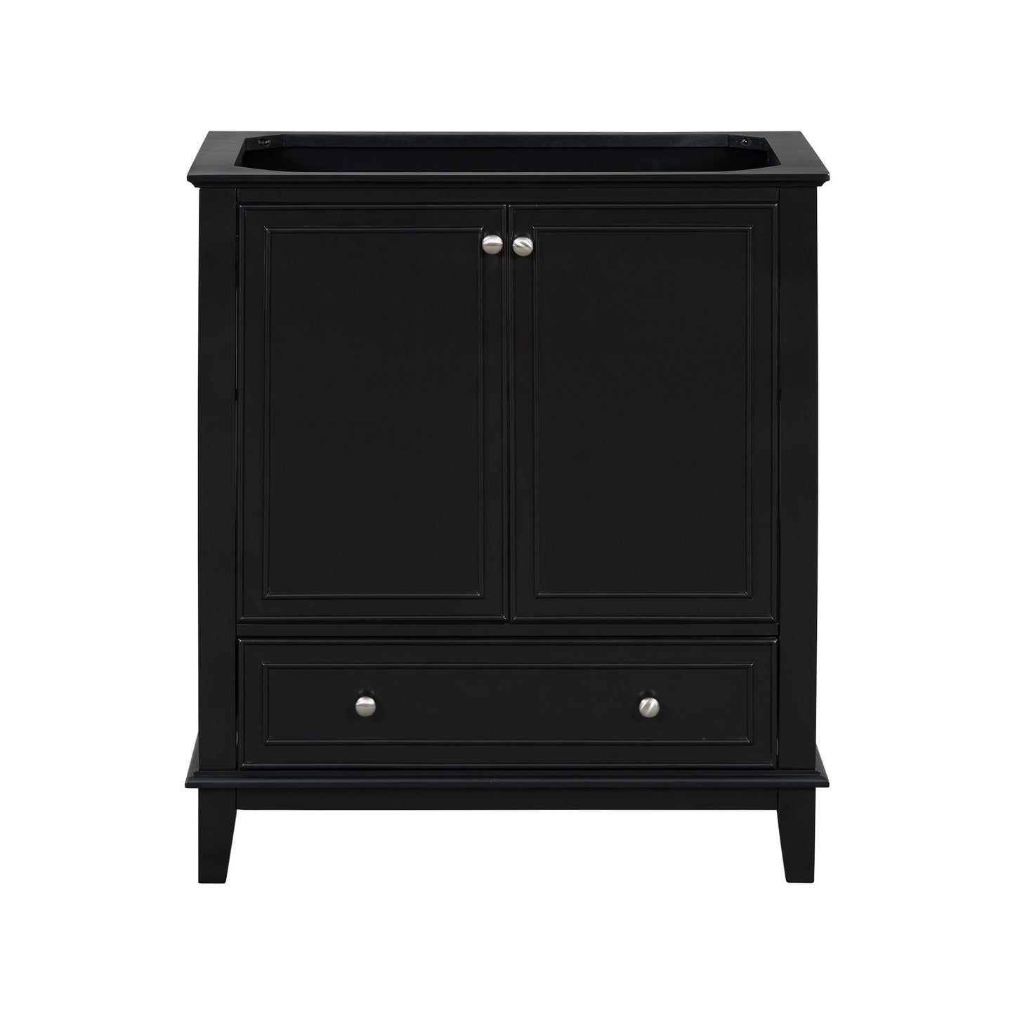 Modern Bathroom Vanity Base Only With Doors And Drawer