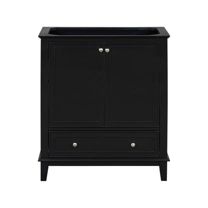 Modern Bathroom Vanity Base Only With Doors And Drawer