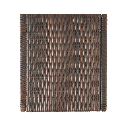 Bucharest - End Table C Shaped Side Table Rattan - Brown