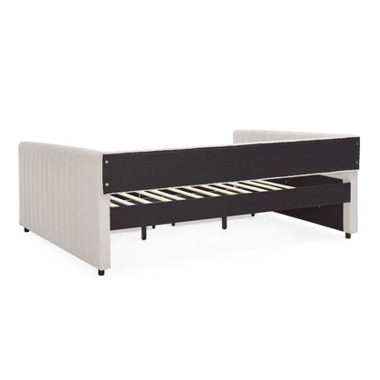 Upholstered Queen Daybed With 2 Drawers
