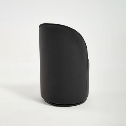 360 Degree Swivel Armless Dining Barrel Chair