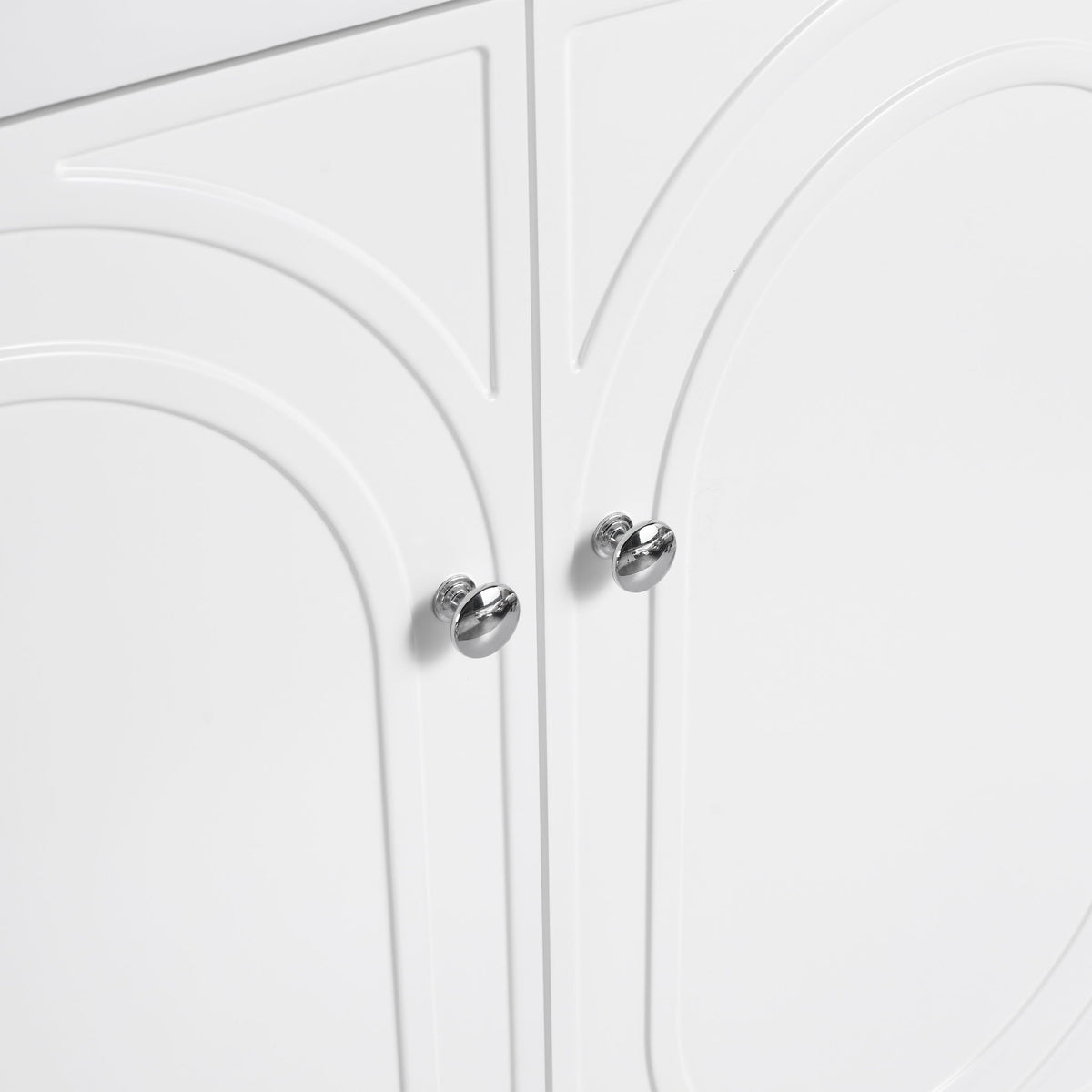 Modern Freestanding Bathroom Vanity With Soft Close Cabinet Doors