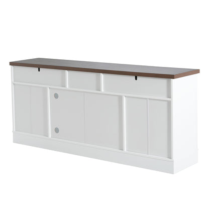 Modern TV Console & Adjustable Shelves