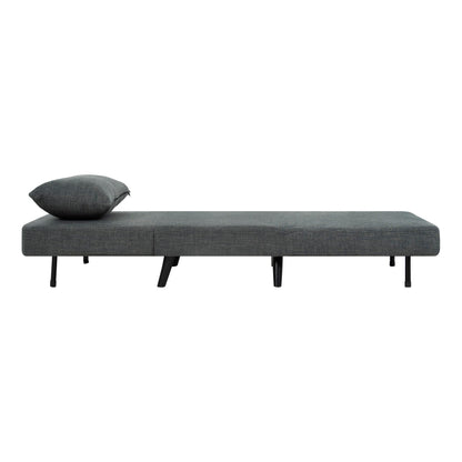 3 In 1 Foldable Chaise Lounge With Adjustable Backrest