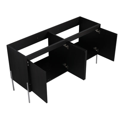 Freestanding Bathroom Vanity & Soft Close Cabinet Doors