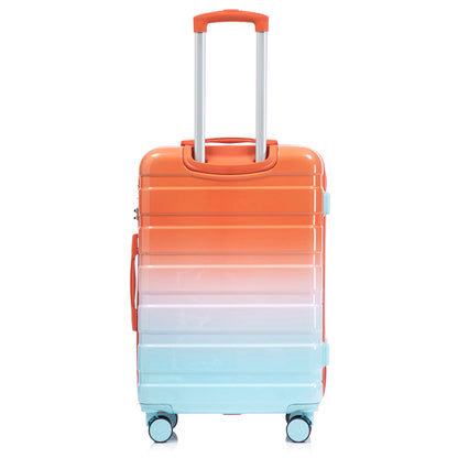 Luggage Set 20" /24" /28" With Combination Lock And Silent Wheels