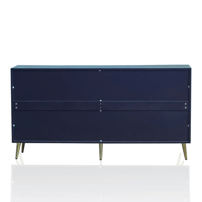 Modern Lacquered 4 Door Wooden Cabinet Sideboard Buffet Server Cabinet Storage Cabinet, For Living Room, Entryway, Hallway, Office, Kitchen And Dining Room