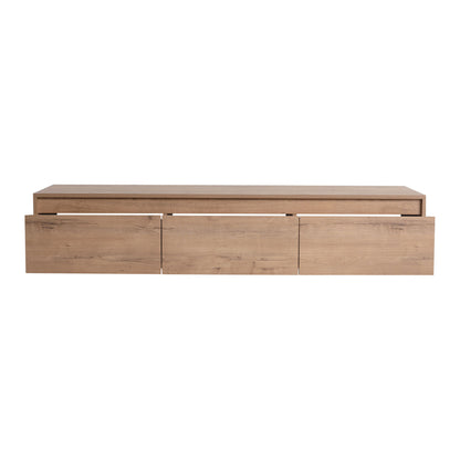 Modern Minimalist Bathroom Cabinet With Soft Close Drawers And Floating Mounting Design
