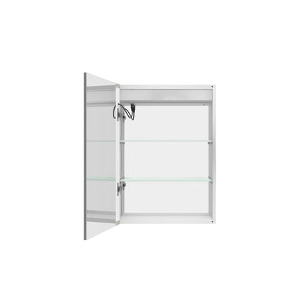 Bathroom Medicine Cabinet With Lights, LED Medicine Cabinet With Mirror, Lighted Medicine Cabinet With Defogger