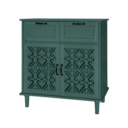 2 Door 2 Drawer Elegant Cabinet