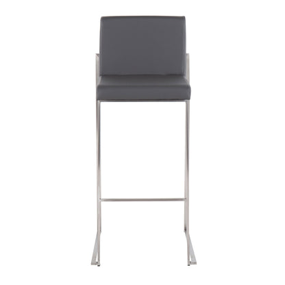 Fuji - Contemporary And Modern Elegance High Back Barstool