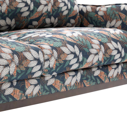 2 Seater Loveseat Sofa With Spacious Seating Area