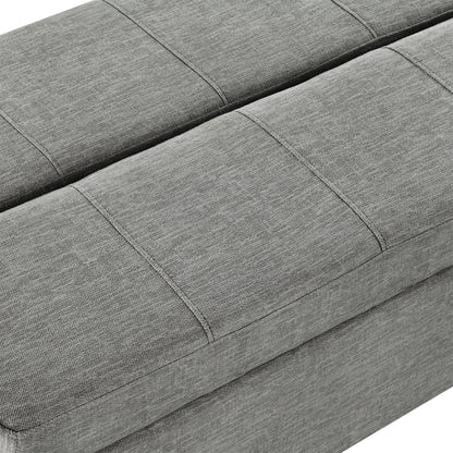 Twin Size Folding Ottoman Sleeper Bed With Mattress Convertible Guest Bed