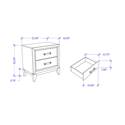 Mirage - 5 Piece Bedroom Set