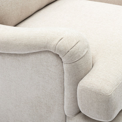 Candor - Chair And Ottoman Set - Beige