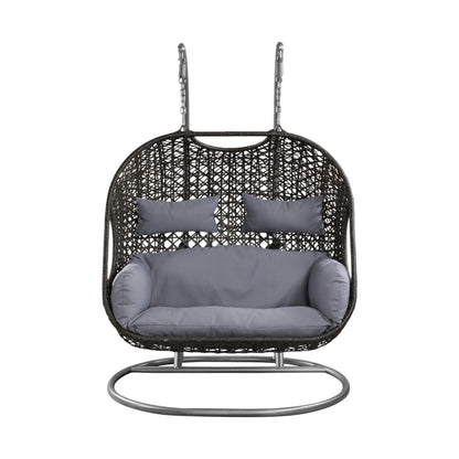 Vasant - Wicker Hanging Chair - Gray