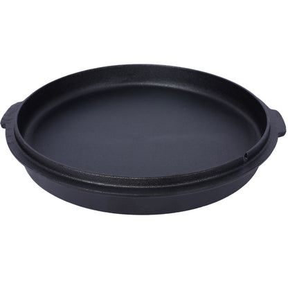 Pre-Seasoned Cast Dutch Oven With Skillet Lid And Pot Rack