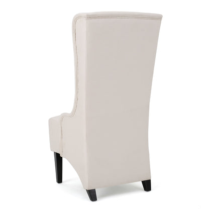Alight - Upholstered Dining Chair With High Back And Birch Wood Legs (Set of 2)