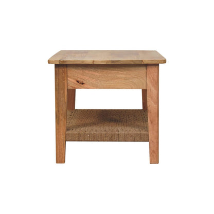 Rope 1 Drawer Table