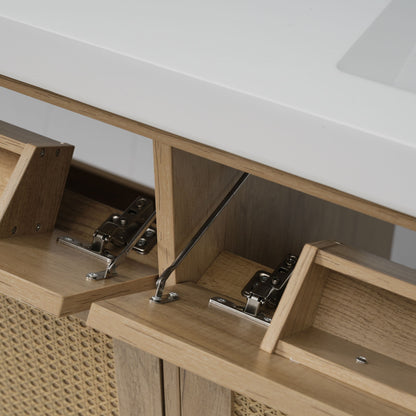 Bathroom Vanity With Double Sink, Large Storage Space