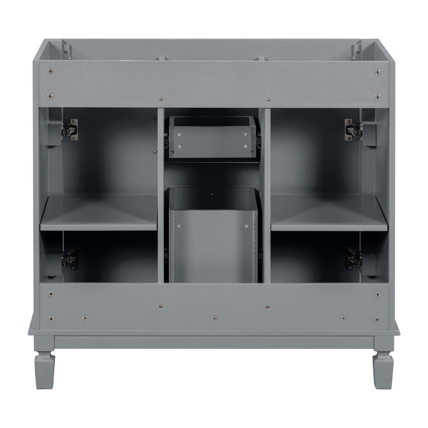 Bathroom Vanity Cabinet With 2 Soft Closing Doors And 2 Drawers