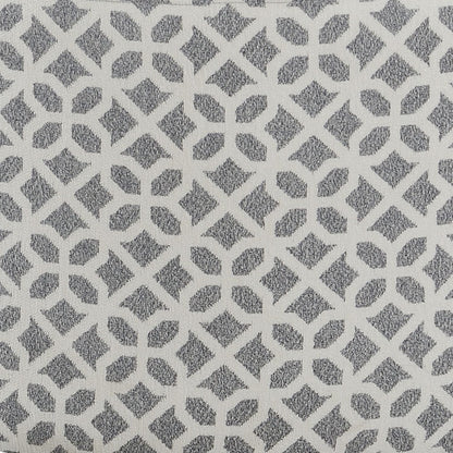 Round Ottoman - Gray