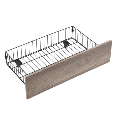 Modern Bed Frame With LED Lights, Upholstered Headboard, USB Charging