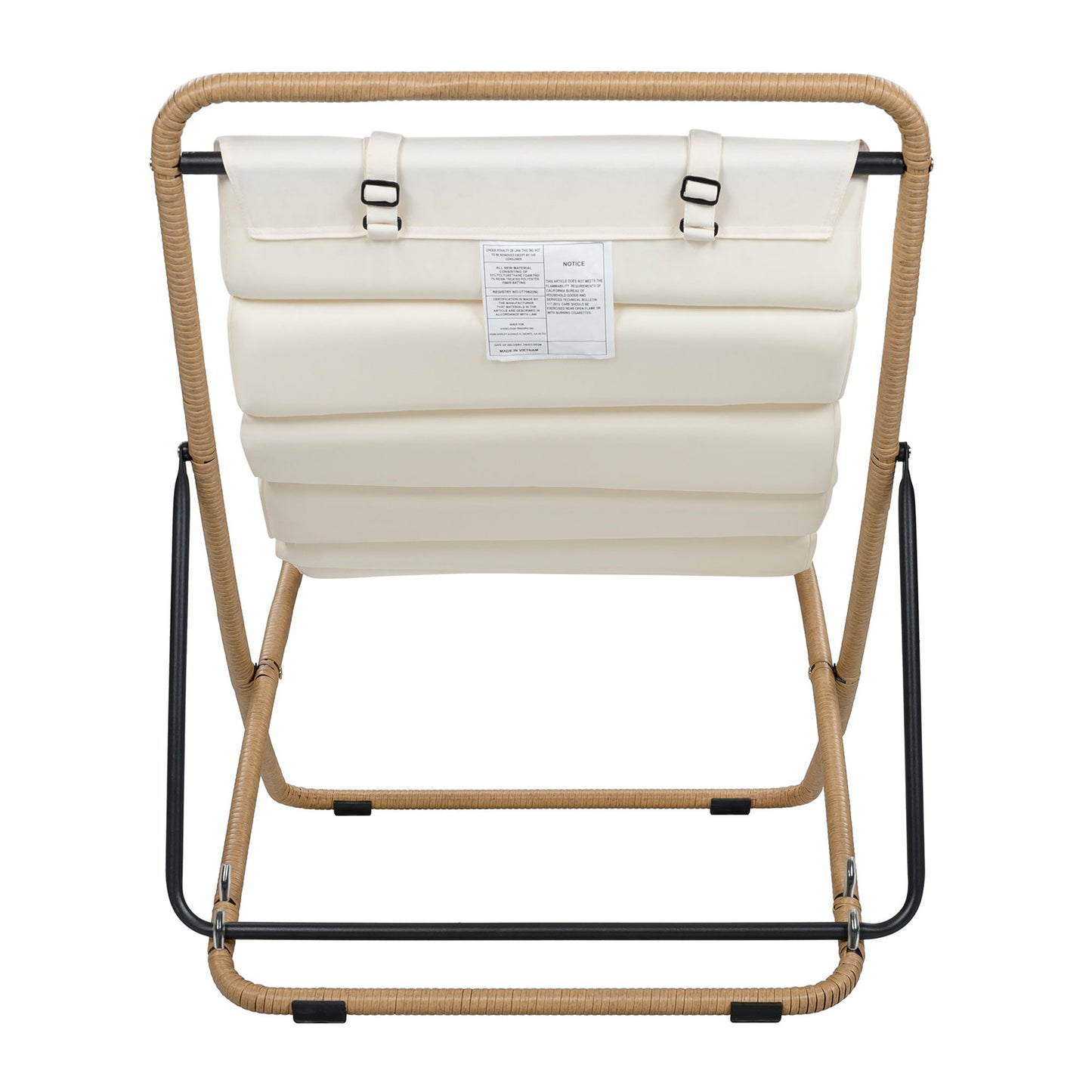 Outdoor Folding Chair With Adjustable Backrest (Set of 2)