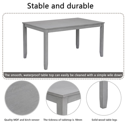 Kitchen Dining Set, Rectangular Dining Table