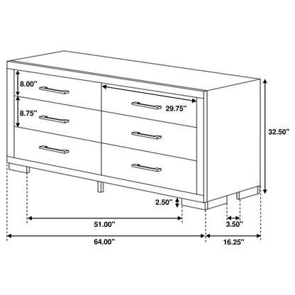 Emory - Bedroom Set With Storage Headboard