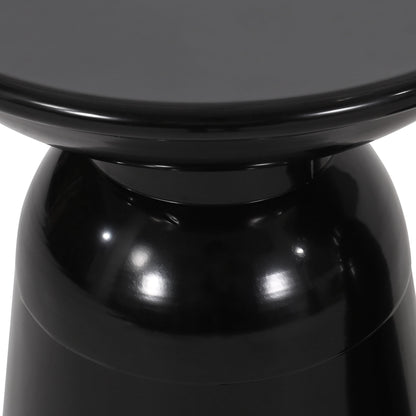 Outdoor Modern Metal End Large Table