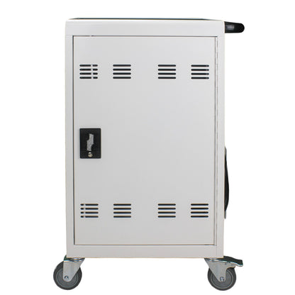Mobile Charging Cart Station For book, Tablet And Laptop Computer With Power Strip Included
