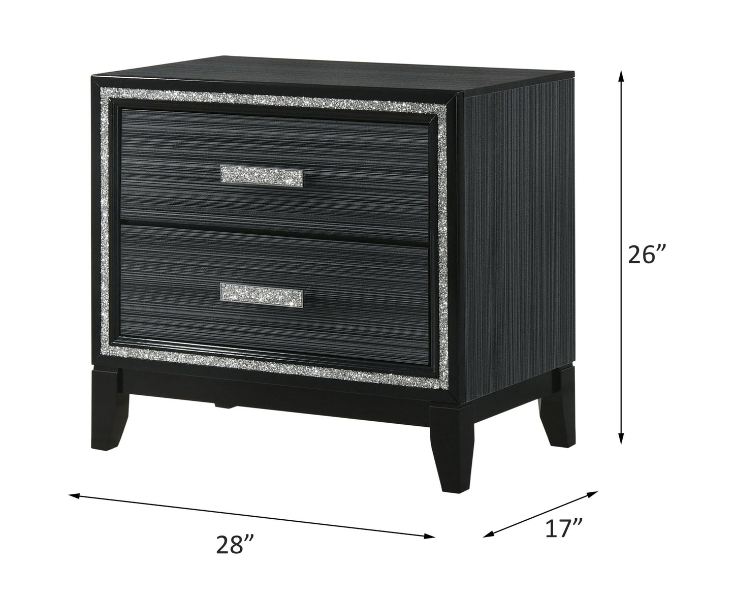 Haiden - Weathered Nightstand