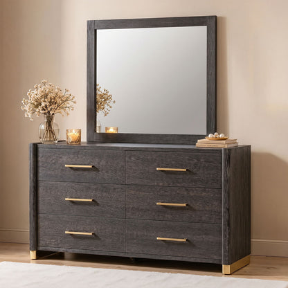 Clifton - Framed Dresser Mirror (Dresser Not Included) - Espresso