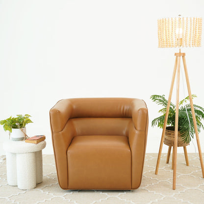 Callan - Swivel Chair - Tan