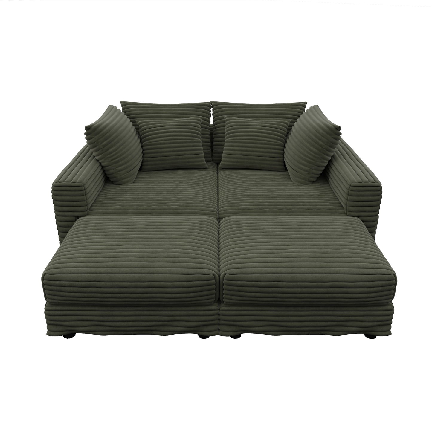 Modern Comfy Upholstered Sofa Cloud Couch & Deep Seat Couches