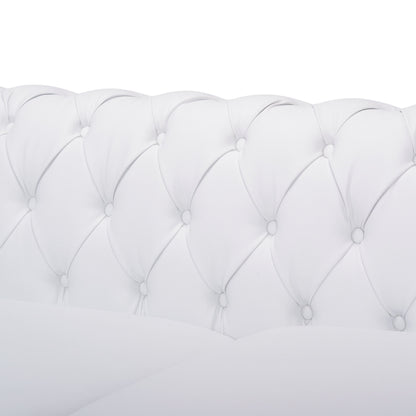 Chesterfield Style 3 Seater Sofa With Deep Button Tufting