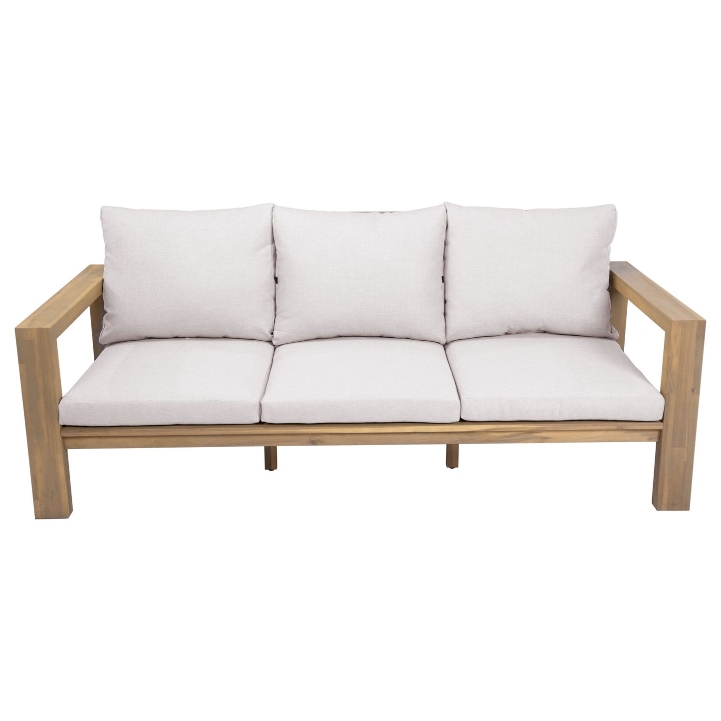 3 Seater Patio Set, Outdoor Sofa & Coffee Table Set