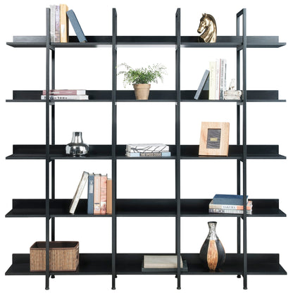 Vintage Industrial 5 Tier Bookcase